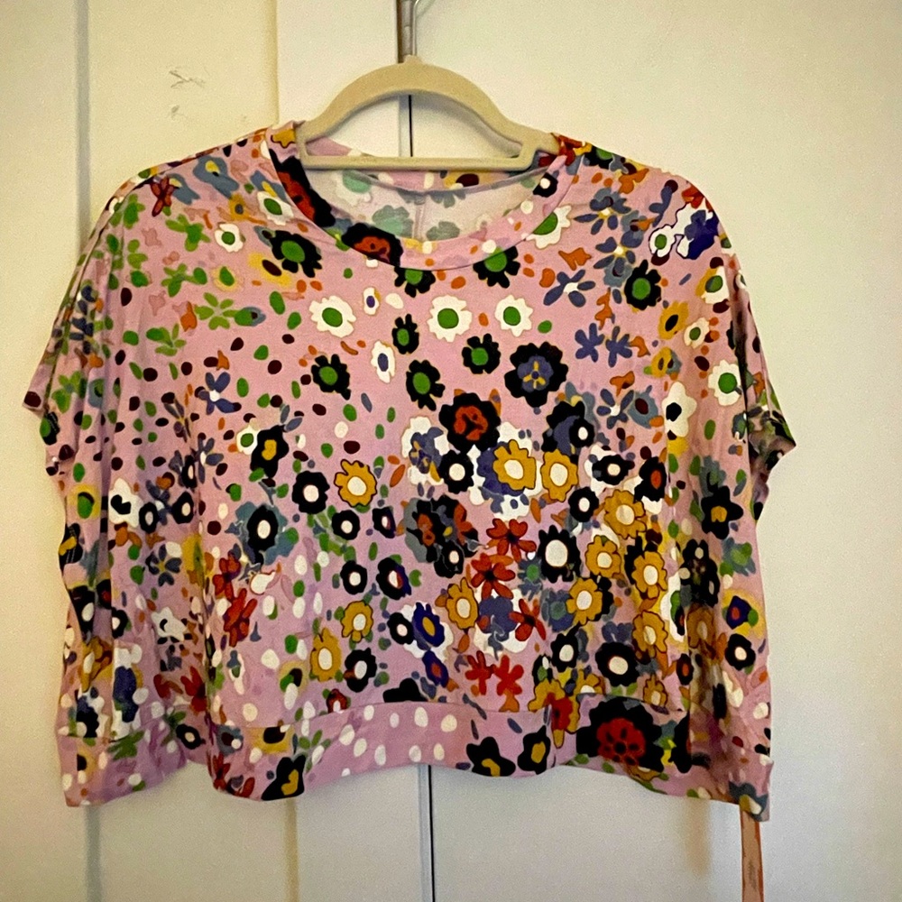 Tamara Malas Ruby cropped tee
